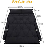 Car Air Mattress for Cadillac Escalade (7Seats) 2021 2022 2023, Folding Double Travel Trunk Sleeping Beds Multi Functional Portable Camping Equipment,E