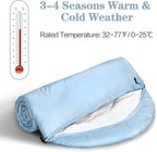 Sleeping Bags for Adults, Teens & Kids - Use for 3-4 Seasons, Warm & Cold Weather - Lightweight,Waterproof, Use for Backpacking, Hiking and Camping