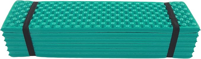 VBESTLIFE Foldable Sleeping Pad, Egg Crate Foam Pad Environment Friendly Moisture Isolation 2cm Thickness for Outdoor Camping