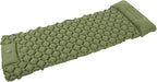 Camping Sleeping Pad Mat, Inflatable Cushion Air Mattress, Military Green, Lightweight and Portable, Puncture and Tear, TPU Material, for Outdoor Travelling Use