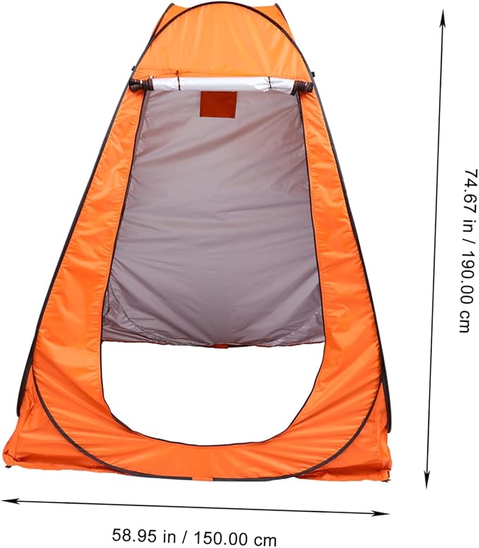 POPETPOP Automatic Changing Tent for Outdoor Camping Fishing and Portable Privacy Shelter Waterproof Material Easy Setup for Beach Hiking and Restroom Use