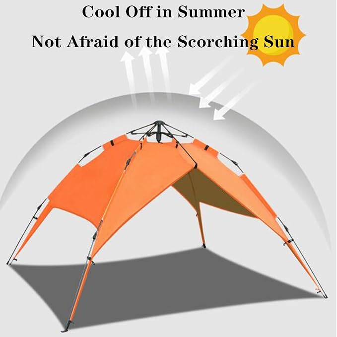 SFKLYU 3/4 Person Camping Tent Lightweight Backpacking Tent Waterproof Lightweight Tent for Outdoor Family Camping, Hiking, Hunting