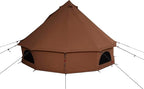 WHITEDUCK Regatta Canvas Bell Tent - w/StoveJack, Waterproof, 4 Season Luxury Camping and Glamping Yurt Tent Outdoor