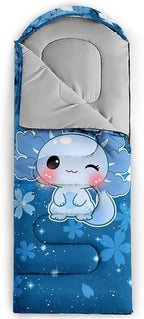 QOOMO Camping Sleeping Bags,3 Season Warm & Cool Weather,Lightweight,Waterproof Sleeping Bags for Adults & Kids,Traveling,and Outdoors,Camping Gear Equipment