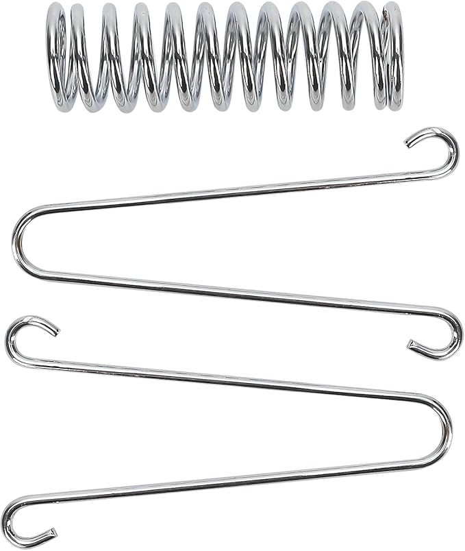 4Pcs Tent Spring Buckle,Heavy Duty Stainless Steel Awning Rope Tensioner, Tarps, Tents, Wire Racks Accessories