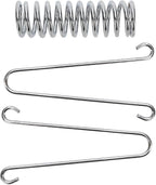 4Pcs Tent Spring Buckle,Heavy Duty Stainless Steel Awning Rope Tensioner, Tarps, Tents, Wire Racks Accessories