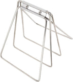 Foldable Cooler Stand with Storage Bag, Stainless Steel Ice Box Holder Holder for Camping, Portable Fridge Ice Box Holder for Hiking BBQ Cooking Fishing Picnic Outdoor