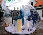 Inflatable Bubble Camping Tent, Outdoor Rainproof Transparent Dome Bubble House Family Backyard Stargazing Outdoor Camping Bubble Tent(Size:3m 10feet)