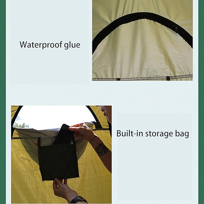 Camping Tent,Shower Tent, Camp Shower Tent Dressing Tent Changing Room with Carry Bag for Camping Hiking Beach Toilet Shower Bathroom