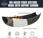 onewind Double Hammock Underquilt Warm Insulation Ultralight 3-4 Season Camping Quilt, Portable for Hiking, Backpacking
