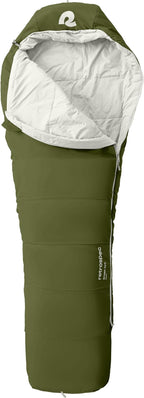 Retrospec Dream Mummy Sleeping Bag - 5, 15, & 30°F Cold Weather Camping & Travel Essential Gear with Water - Resistant Shell & Synthetic Fill - Zippered Pocket & Stuff Sack