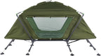 Generic Spacious 84.6 * 34.5 * 49.2in Collapsible Camping Tent with Integrated Cot - Portable, Waterproof, and Durable - Ideal for Camping & Hiking - Army Green
