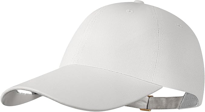 Taximi Unsex LED Baseball Cap, USB Rechargeable Baseball Cap with Light, Adjustable LED Hat Light for Fishing Jogging Camping