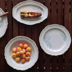 Camping Plates Retro High-end Ceramic Dinner Plates, Home Dining, Dishes, Tableware Decorative Plate