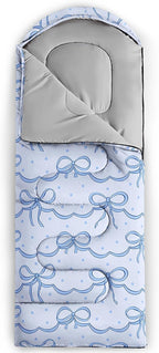 QOOMO Camping Sleeping Bags,3 Season Warm & Cool Weather,Lightweight,Waterproof Sleeping Bags for Adults & Kids,Traveling,and Outdoors,Camping Gear Equipment