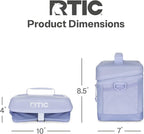 RTIC 8 Can Everyday Cooler, Soft Sided Portable Insulated Cooling for Lunch, Beach, Drink, Beverage, Travel, Camping, Picnic, for Men and Women