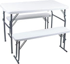 Stansport 616-100 Heavy-Duty Camp Table with Benches