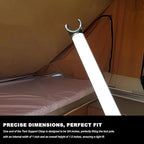Pop Up Camper Bed Support Clasp,Tent Poles Clasp Accessories,Fits Coleman Tent/Fleetwood Tent Pop Up Camper Parts 4757-4301(2 Pack)