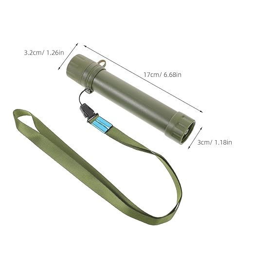 Camping Filter Straw:Reusable Purifier with Lanyard - Personal Outdoor Straw for Stream River Lake Fresh Sources