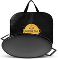 Korean BBQ 1 IH Griddle Grill Pan with Bag, Nonstick Coating, All Stove(Gas, Electric & Induction), Indoor Outdoor Griddle(12in)