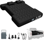 Umbrauto Truck Bed Air Mattress with Built in Pump for 5.5-5.8ft Short Beds, Upgraded Peach-Skin Surface Inflatable Airbed for Truck Tents, Camping, and Travel