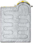 QOOMO Axolotl Cute Camping Sleeping Bags,3 Season Warm & Cool Weather,Lightweight,Waterproof Sleeping Bags for Adults & Kids,Traveling,and Outdoors