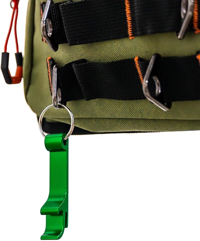 Utility Hanger - Camping Supplies Storage, Hanger for Awnings or Roof Top Tents, 6 Zippered Pockets
