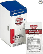 First Aid Only FAE-7011 SmartCompliance Refill Burn Cream Packets, 10 Count