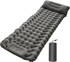 Inflatable Sleeping Pad for Camping,Blow Up Portable Airbed with Pillow | Lightweight Backpacking Sleep Mat - for Outdoor Travel Backpacking Hiking Tent Car Truck SUV Women Men