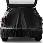 Car Tailgate Mesh Screen, Magnetic Mount Auto Tailgate Rear Windshield Sunshade Net, Breathable Trunk Mesh Tent Vehicle Camping for SUV Van MPV, Camping Gear Accessories