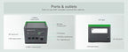 Schneider OffGrid 517Wh Portable Power Station, PPS500 Portable Solar Generator with Wireless Charging Pad, for Camping or Home