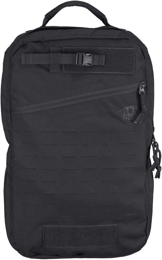 Tasmanian Tiger Medic Assault Tactical Medical Backpack MKII - Lightweight MOLLE System Organization for First Aid Survival, Black - One Size