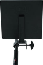 Gator Frameworks Microphone Stand Clamp-On Utility Shelf with 10 Pound Weight Capacity, 9" x 9" Shelf (GFW-SHELF0909)