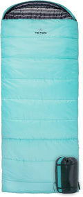 Teton Celsius Regular, 25F, 20F, 0F Degree Sleeping Bags, All Weather Bag for Adults and Kids, Camping Made Easy and Warm, Travel Sack Included
