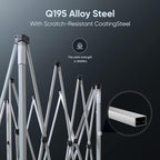 Quictent 10x10 Pop Up Canopy Tent - Instant Setup Gazebo for 1 Person, Portable & Compact, Waterproof & UV Protection, Ideal for Camping, Beach, Parties, Markets and Outdoor Events
