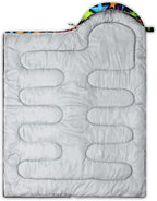 QOOMO Camping Sleeping Bags,3 Season Warm & Cool Weather,Lightweight,Waterproof Sleeping Bags for Adults & Kids,Traveling,and Outdoors,Camping Gear Equipment