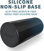 TILUCK Skinny Can Cooler for Slim Beer & Hard Seltzer, Stainless Steel, Doucle-Walled Stainless Steel Insulated Slim Cans, Standard 12 oz (Glitter IndigoBlack)