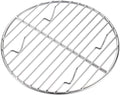CAMPINGMOON Round Roasting Baking Steaming Cooling Rack Cooking Grid Grill Stainless Steel Fits for Dutch Oven (Diameter φ6.7inch, W17)
