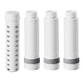 Membrane Solutions Replacement UF & ACF Filter for C3 Filtered Water Bottle, BPA-Free for Camping, Hiking, Backpacking and Travel (UFx1 + ACFx3)
