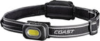 Coast RL10R 750 Lumen Rechargeable LED Headlamp with Variable Light Control and Rear Safety Signal