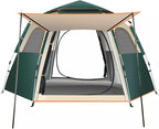 Travel Tent Automatic Camping Tent Outdoor Family Travel Tent Waterproof Anti-Uv Hexagonal Tent