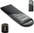 ASHOMELI Camping Sleeping Bags for Adults - 4 Season Warm & Cool Weather - Summer, Spring, Fall, Winter, Lightweight, Waterproof Sleeping Bag for Camping, Traveling, Indoors and Outdoors