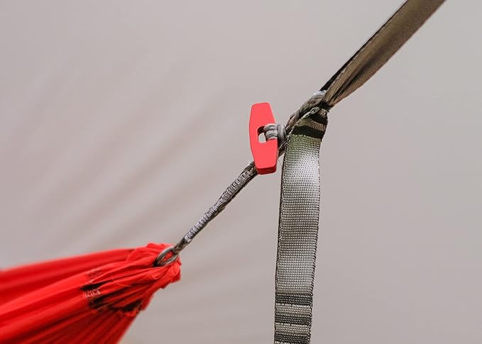 KAMMOK: Python Hammock Straps, No-Stretch, Knotless, Durable and Compact, Set of 2 Straps with Stuff Sack (Python 10 UL Ultralight)