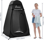 WolfWise Pop Up Changing Tent for Beach, Camping Portable Shower Tents, Outdoor Privacy Bathroom, Change Dressing Clothes Tent Pop Up Instant for Camp, Toilet, 6.2ft/6.6ft/6.9ft High