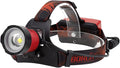BORUIT B13 Headlamp Rechargeable, LED Super Bright Head Lights for Forehead, 90° Adjustable, 4 Modes Battery Powered Head Lamp, IPX4 Waterproof