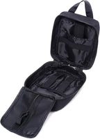Molle medical pouch ifak bag first aid kit tactical pouch empty emt med belt pouch rip away small rescue trauma pouches (Black)