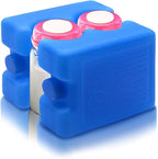 JMEXSUSS Reusable Ice Packs for Cooler, Long Lasting Breastmilk Bottle Storage, Freezer Packs Can Cooler for Lunch Boxes, Beer Soda, Camping