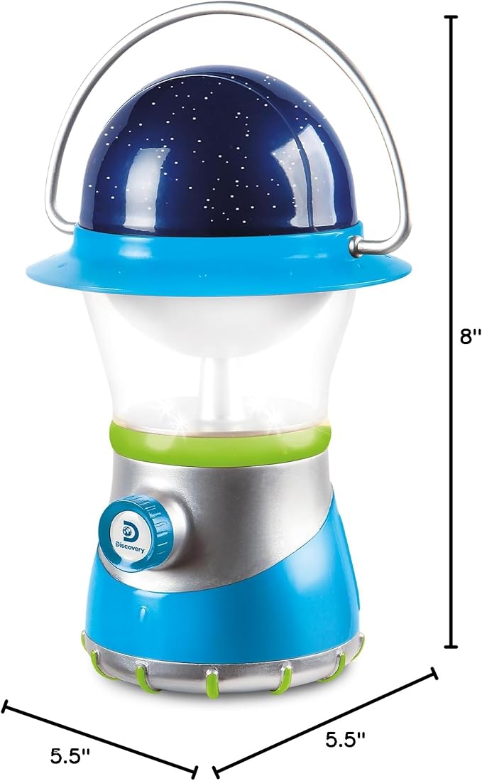 Discovery™ LED Starlight Lantern [Amazon Exclusive] 2-in-1 Hanging Lantern & Star Constellation Projector with Guide, Easy to Use for Children, Battery Operated, Educational Camping Toy