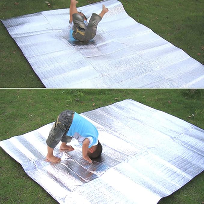 Ochine Camping Sleeping Pad - Foam Mat, Insulating Foil, Thermal, Waterproof Aluminum Foil, EVA Outdoor Mat