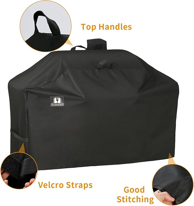 SUPJOYES Grill Cover for Camp Chef 36 Inch Pellet Grills, SmokePro LUX 36, Heavy Duty Waterproof BBQ Covers for Camp Chef